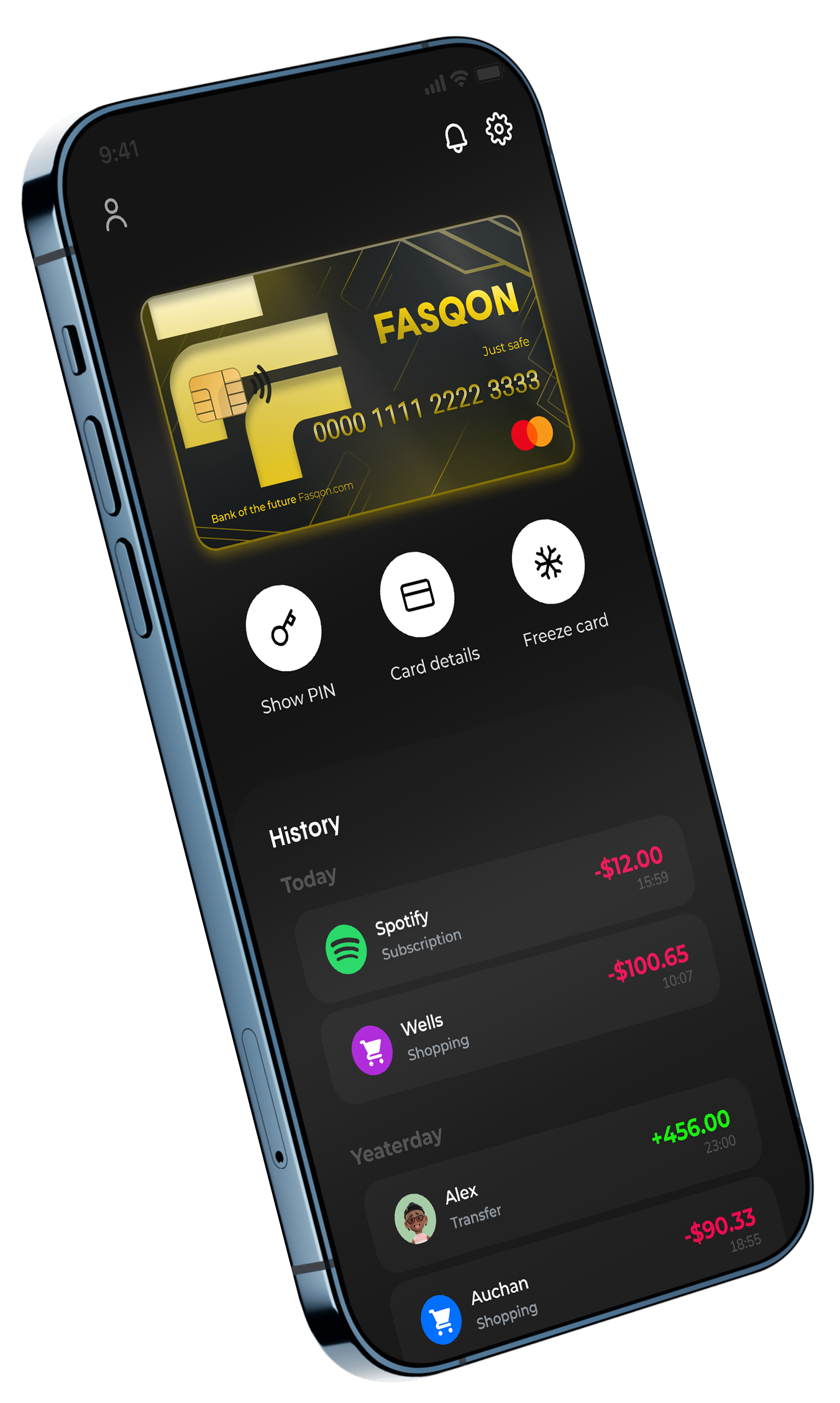 Fasqon Wallet phone 1